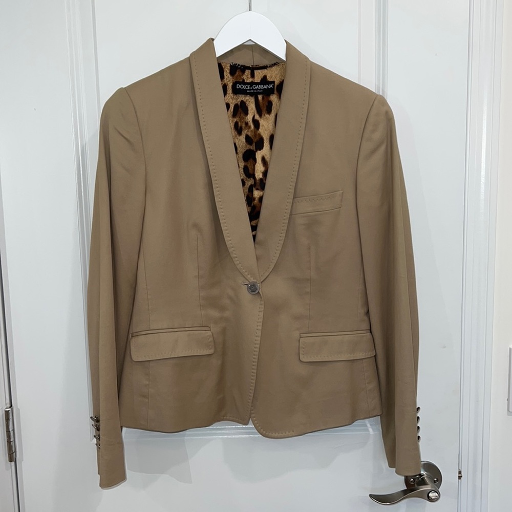 Dolce & Gabbana Vintage Blazer 🐆
